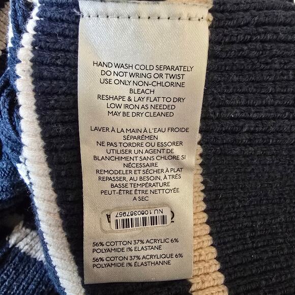 Free People Stripe Easy Street Crop Pullover Sweater - Picture 6 of 10